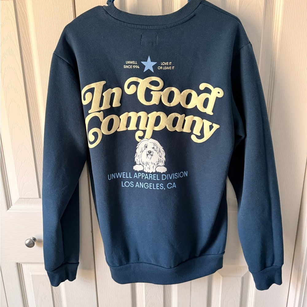 Unwell Women's Navy Crewneck Sweatshirt